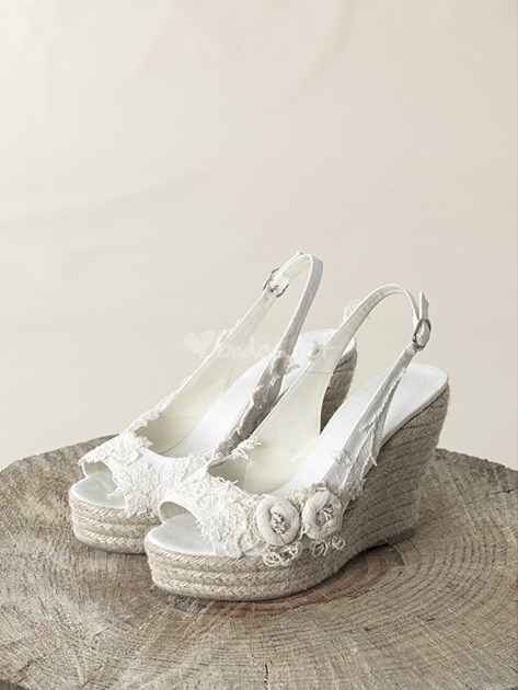 alpargatas de novia