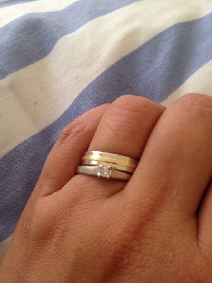 Llegaron nuetras argollas - 1