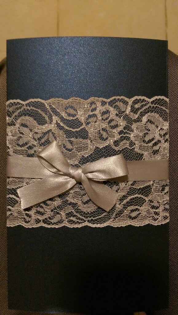 Al fin las invitaciones.