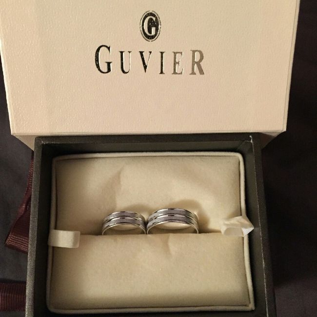 Ya los anillos listos