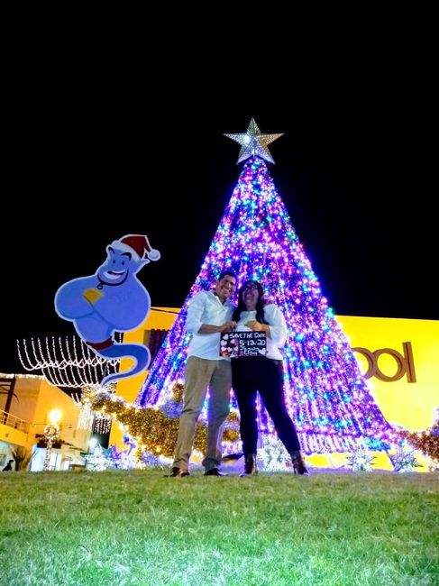 Sesión De save the date 🎄❤️ Primera Parte 2