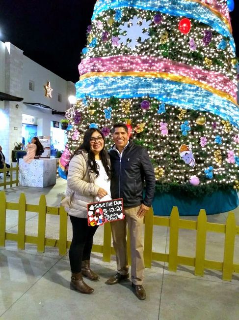 Sesión De save the date 🎄❤️ Primera Parte 5