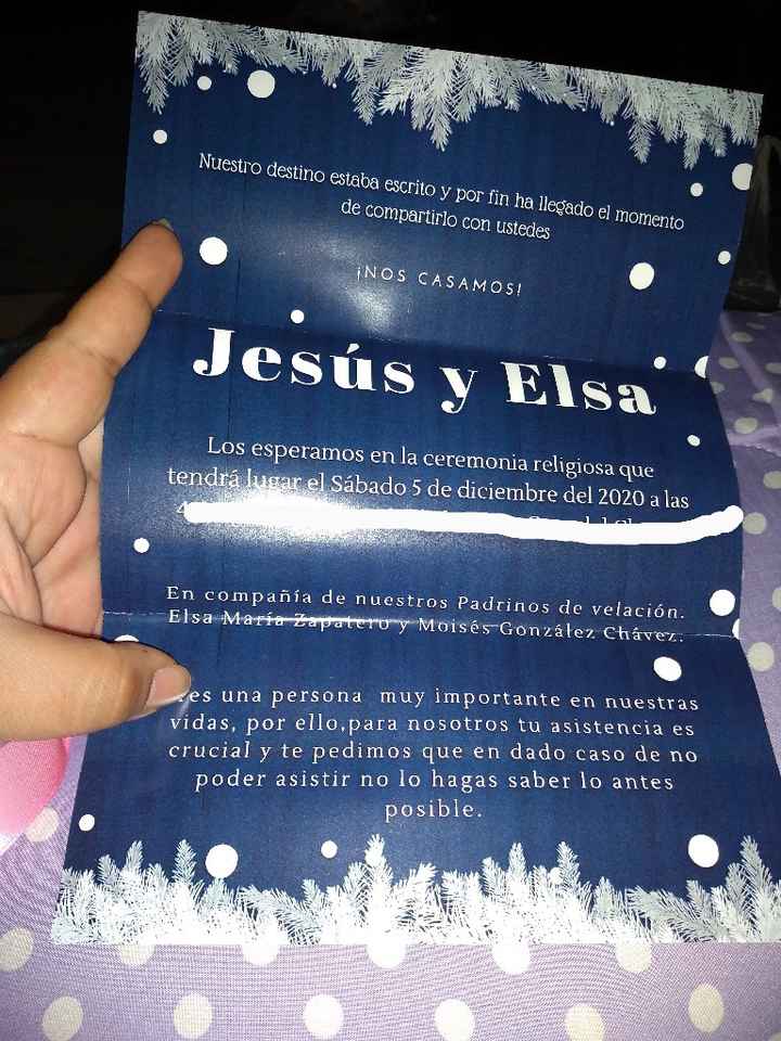 a 55 dias 👰🏻🤵🏻 Llegaron Mis Invitaciones - 2