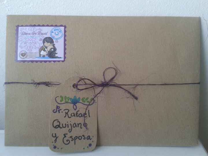 Les comparto mis invitaciones!! :3 - 8