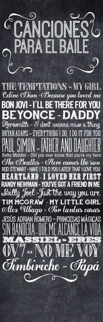 Canciones para el Baile