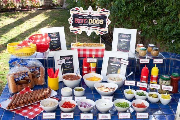 Hot dogs tornaboda. - 5