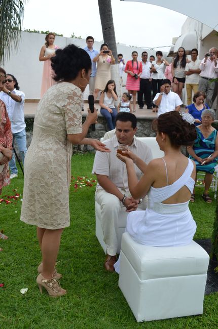 Entrega de los elementos