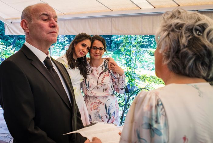 Boda civil con juez en recepción 6