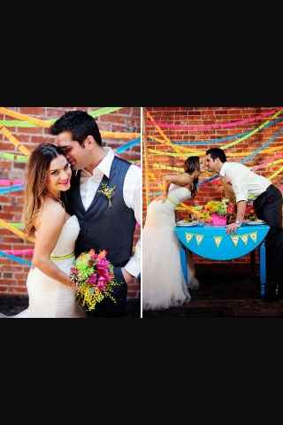 Boda con un poco de color neón? - 6