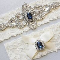 lanca con un toque azul