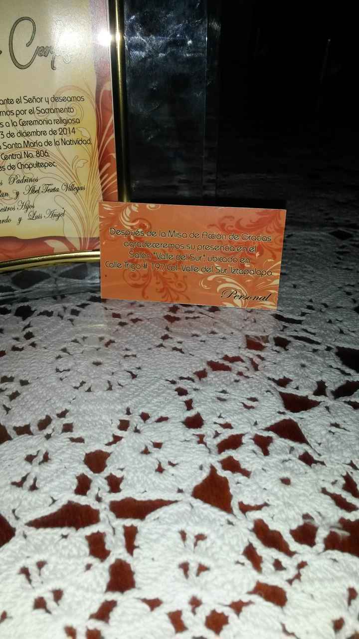 Mis invitaciones - 2