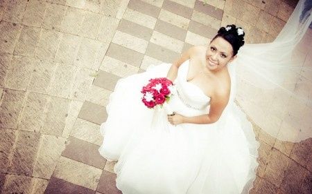 Sesión de fotos de boda