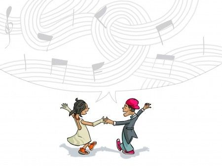 Notas musicales para firmar