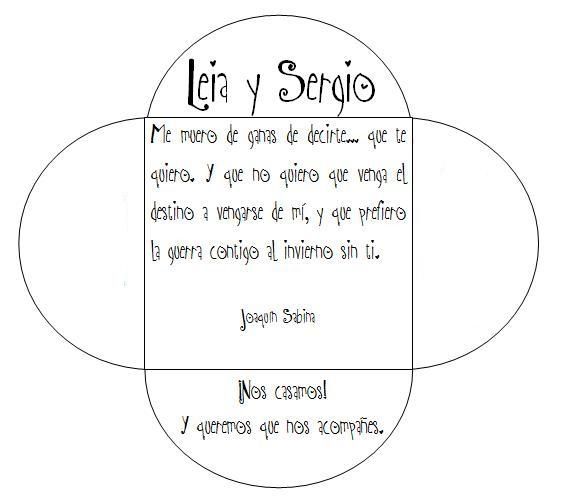 Texto invitación