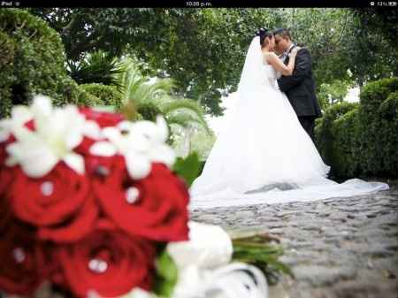 Foto afuera de la iglesia