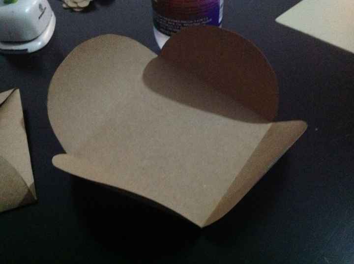 Invitación-sobre de pape kraft