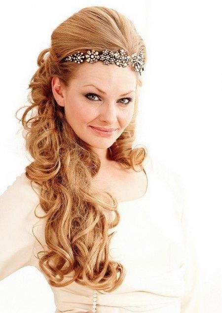 Peinado semirecogido