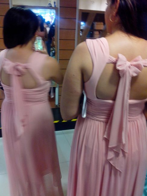 Tercer propuesta de vestido de damas