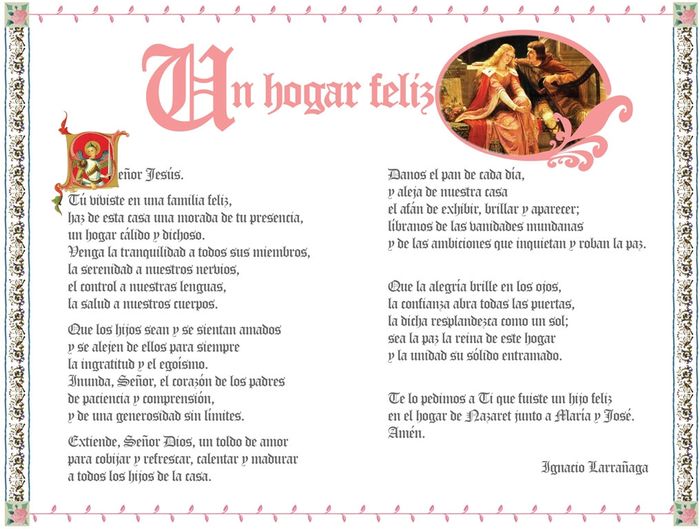 Oración para invitación