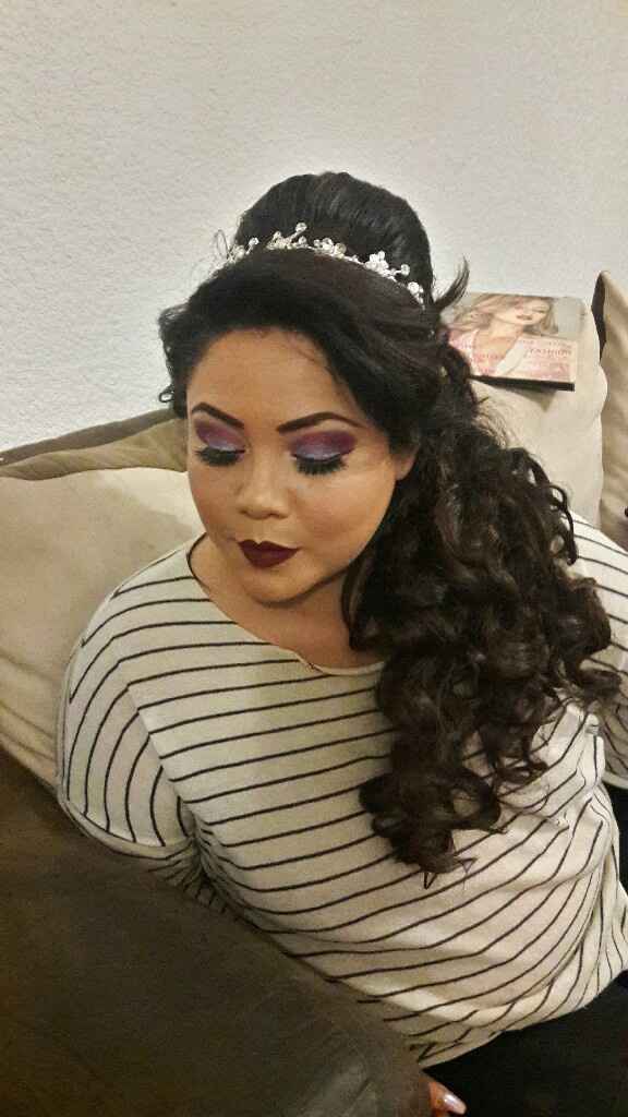 Prueba de Maquillaje y Peinado - 1