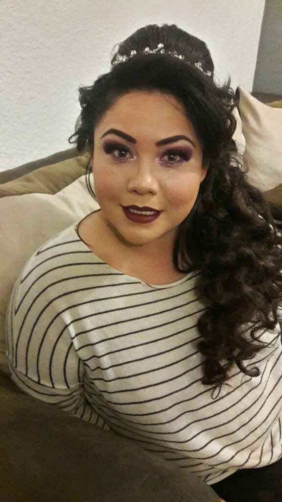 Prueba de Maquillaje y Peinado - 2