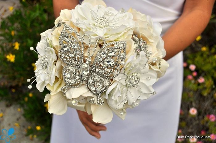 Ramos de novia con broches (adicta a los broches) - 2