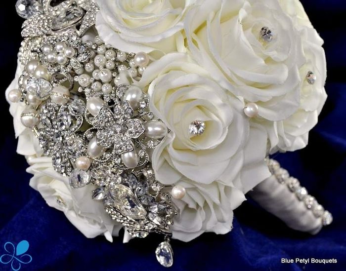 Ramos de novia con broches (adicta a los broches) - 5