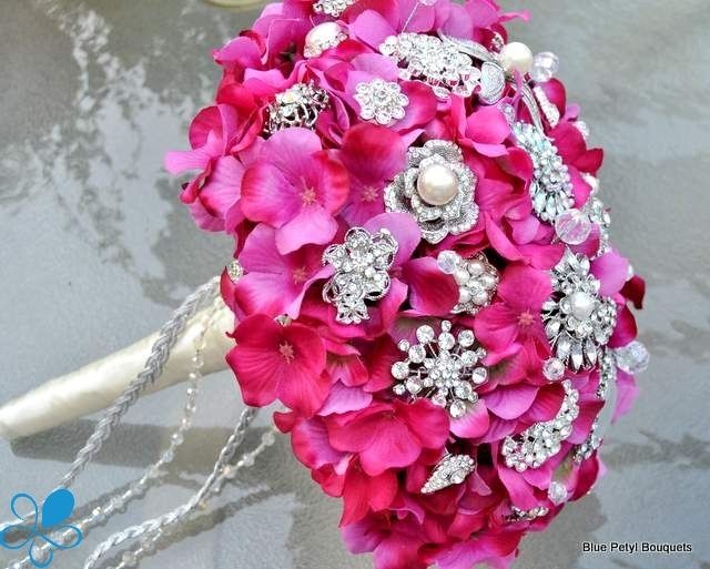 Ramos de novia con broches (adicta a los broches) - 11