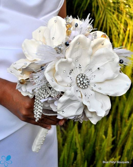 Ramos de novia con broches (adicta a los broches) - 12
