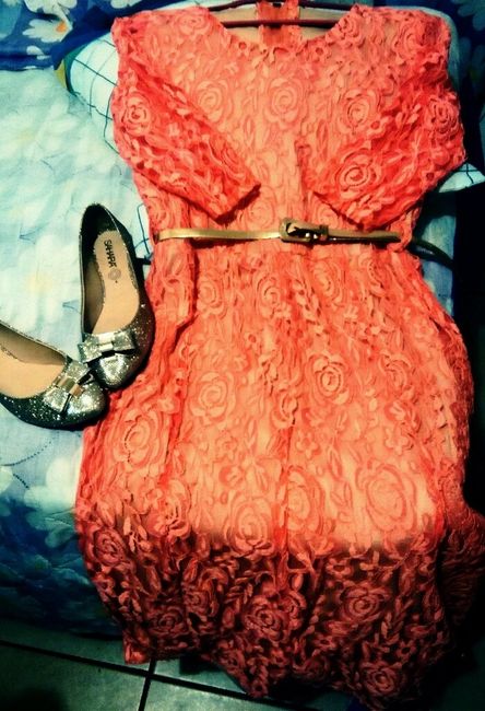 Vestido y zapatos, boda civil... - 1