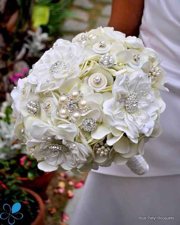 Ramos de novia con broches (adicta a los broches) - 3