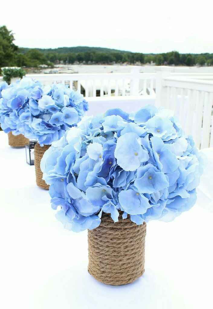 Combinaciones de baby blue y blanco/arena - 2