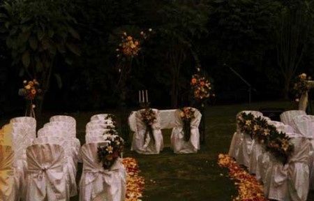 boda en el jardín