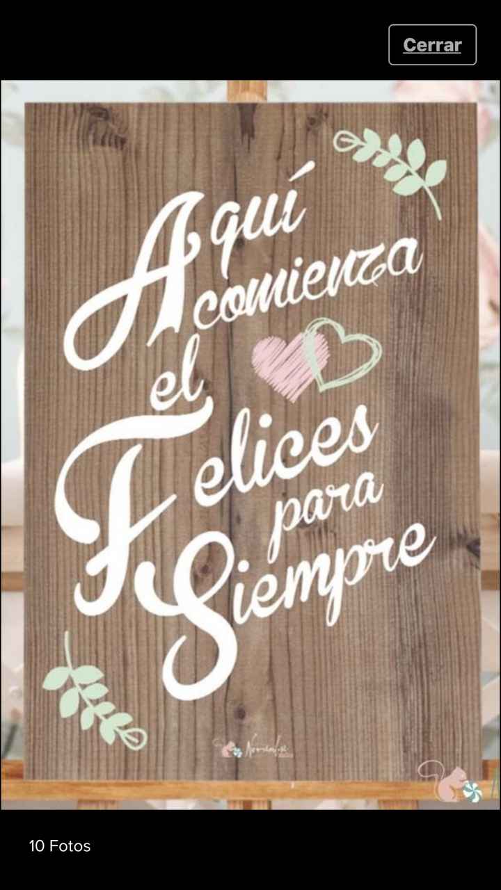  Letreos para 🗣recepcion 💅🏻 - 2