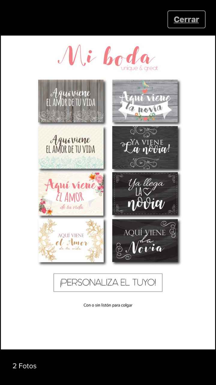  Letreos para 🗣recepcion 💅🏻 - 4