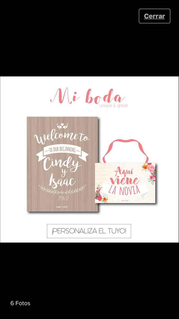  Letreos para 🗣recepcion 💅🏻 - 8