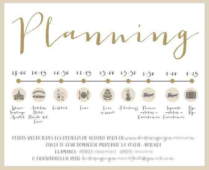  Programa o protocolo de boda !! - 4