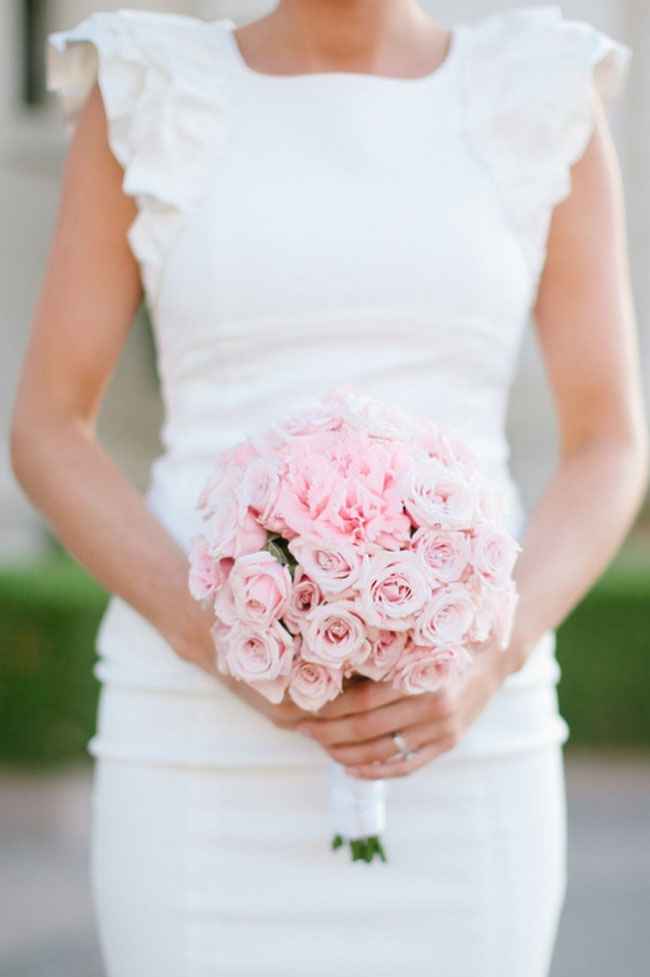  💐 ideas para mi ramo color rosa palo 😍❤️👌 - 2