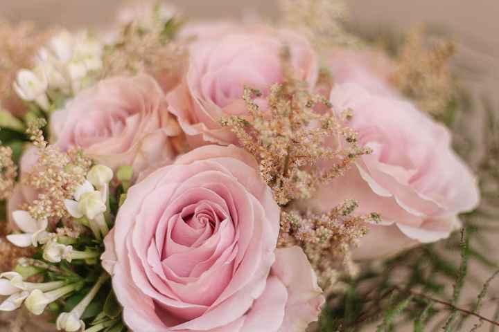 💐 ideas para mi ramo color rosa palo 😍❤️👌 - 4