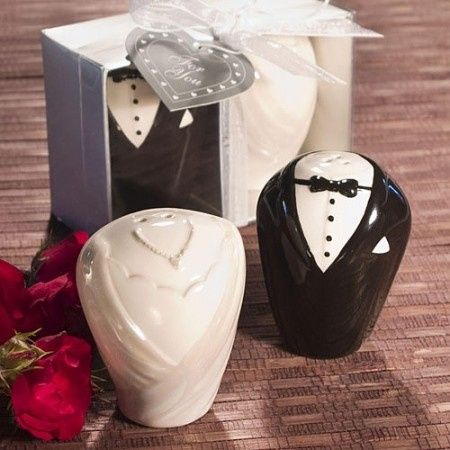 Salero y Pimentero Novios