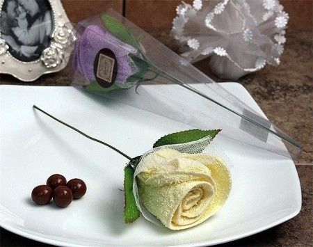 Pañito en Forma de Rosa