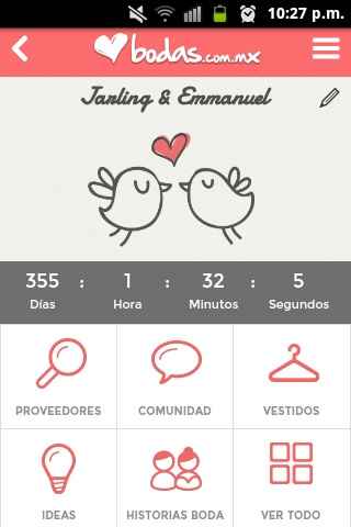 ¡¡¡ App en el cel de bodas.com.mx !!! - 1