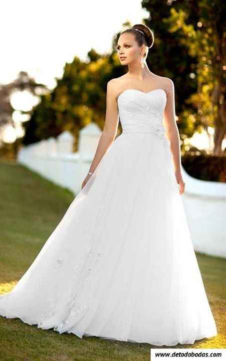 Vestidos de novia, estilo: romántico, sencillo y elegante. - 1