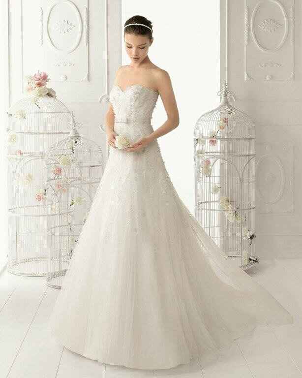 Vestidos de novia, estilo: romántico, sencillo y elegante. - 4