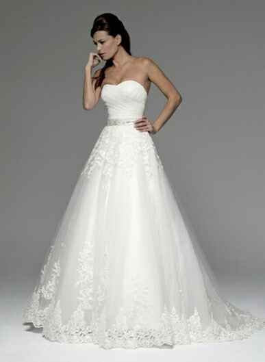 Vestidos de novia, estilo: romántico, sencillo y elegante. - 5