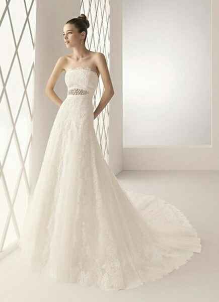 Vestidos de novia, estilo: romántico, sencillo y elegante. - 6