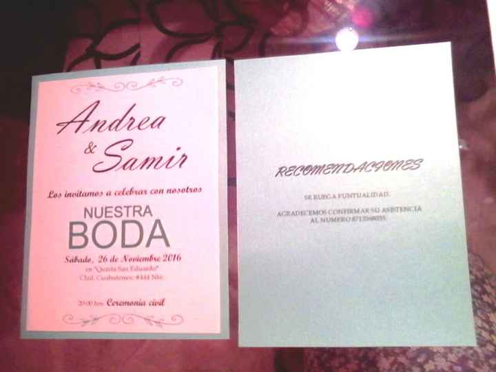 invitacion boda