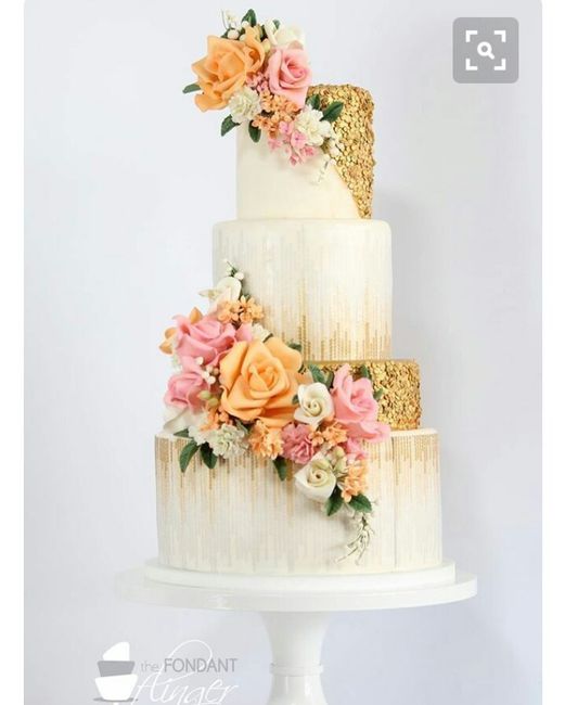 Pasteles para bodas estilo + glamorosa - 2