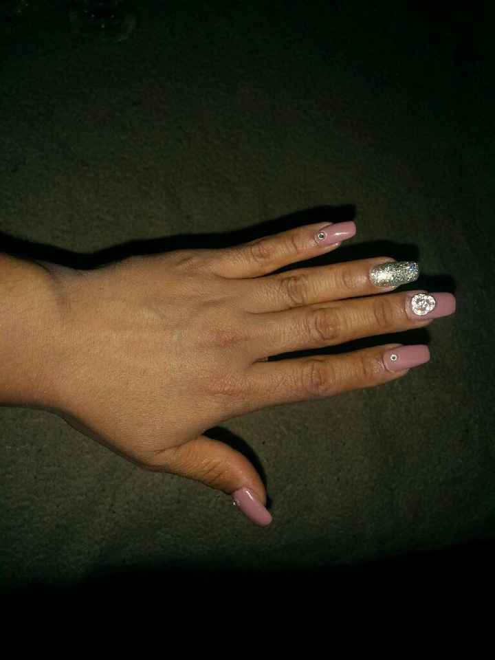 Mis uñas listas ! - 1