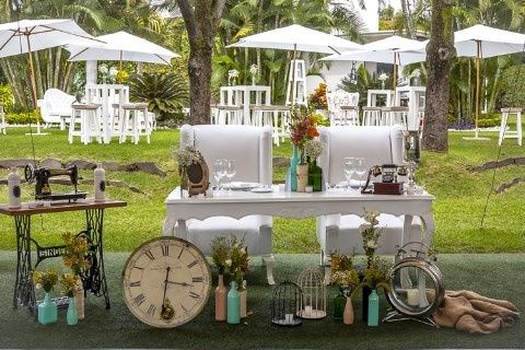 Boda jardin
